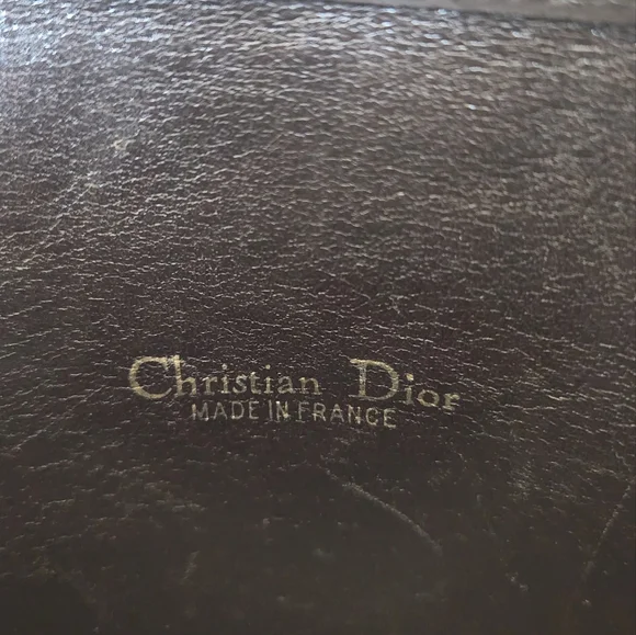Vintage Christian Dior TrotterBrownShoulder Bag